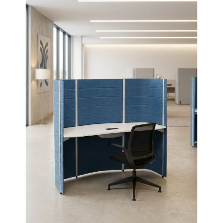 Callcenter de Oficina Tela Azul Workbay de Vitra - Montiel