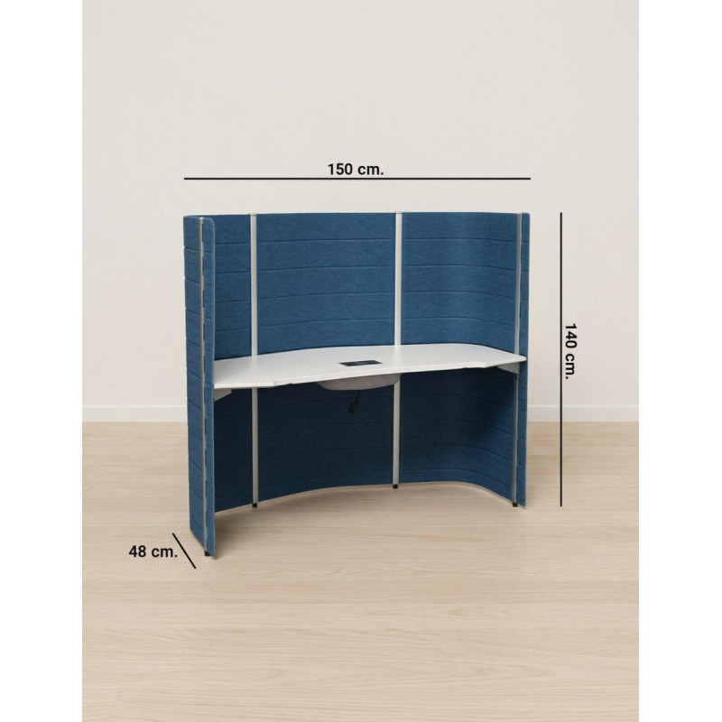 Callcenter de Oficina Tela Azul Workbay de Vitra - Montiel