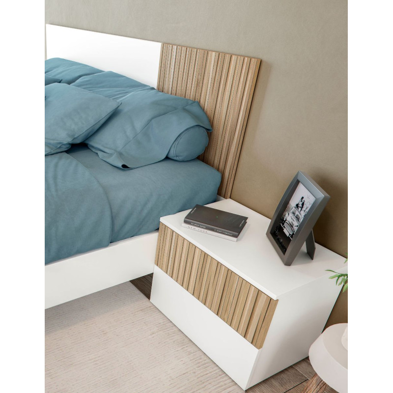Pack Dormitorio Cabezal+2 Mesitas Noche Maisonor - Montiel