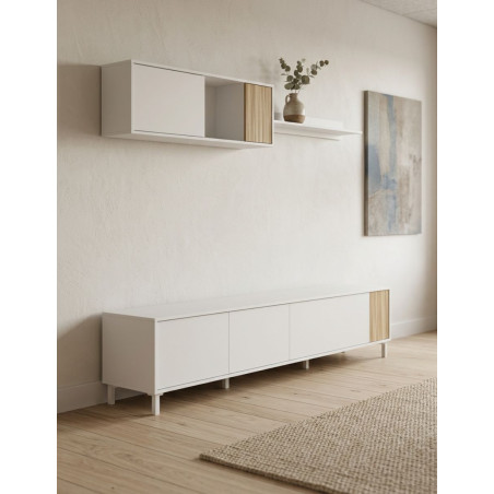 Pack Salón Aparador TV+Estante+Modulo Maisonor - Montiel