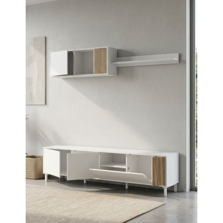 Pack Salón  Aparador TV+Estante+Modulo Maisonor - Montiel