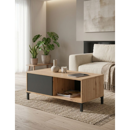 Mesa de Centro para Salón 100x50 cm. Rosven Plus - Montiel