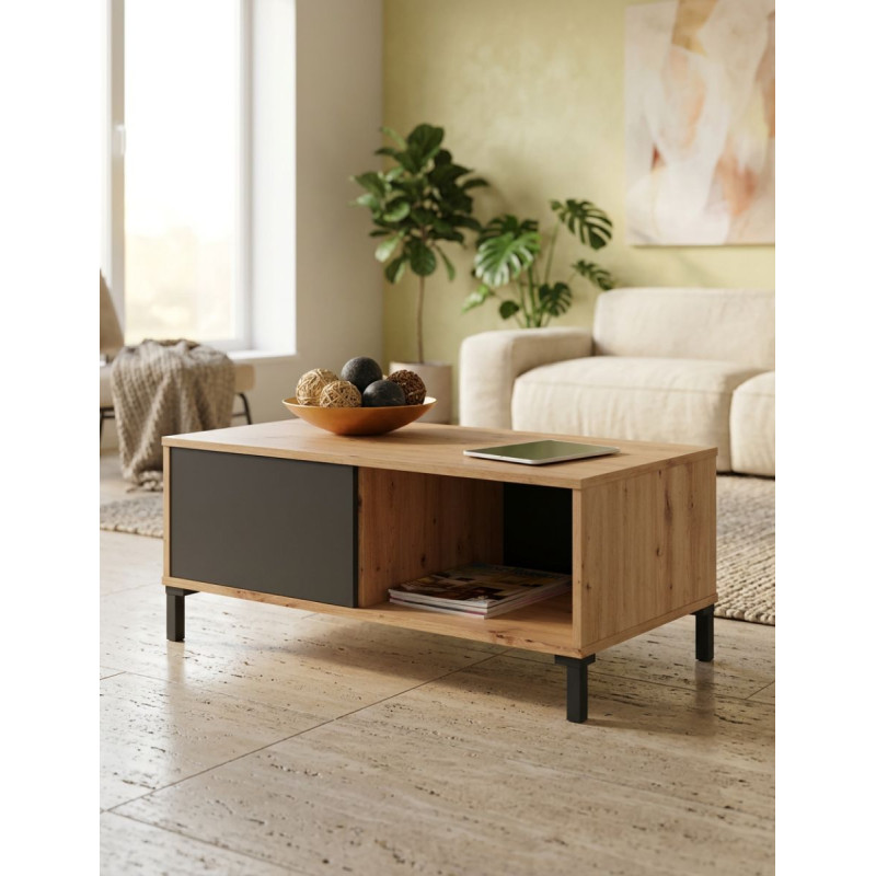 Mesa de Centro para Salón 100x50 cm. Rosven Plus - Montiel