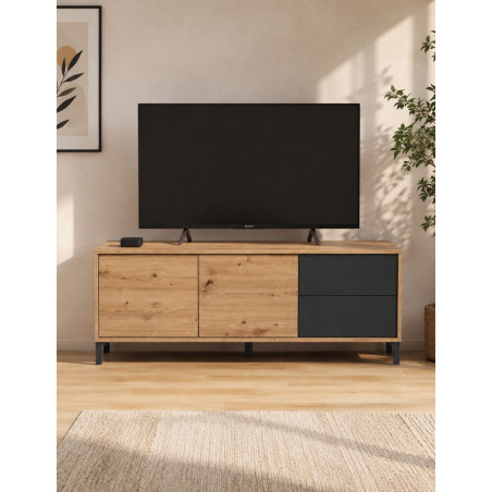 Aparador Televisión 130x47x41 cm. Rosven Plus - Montiel