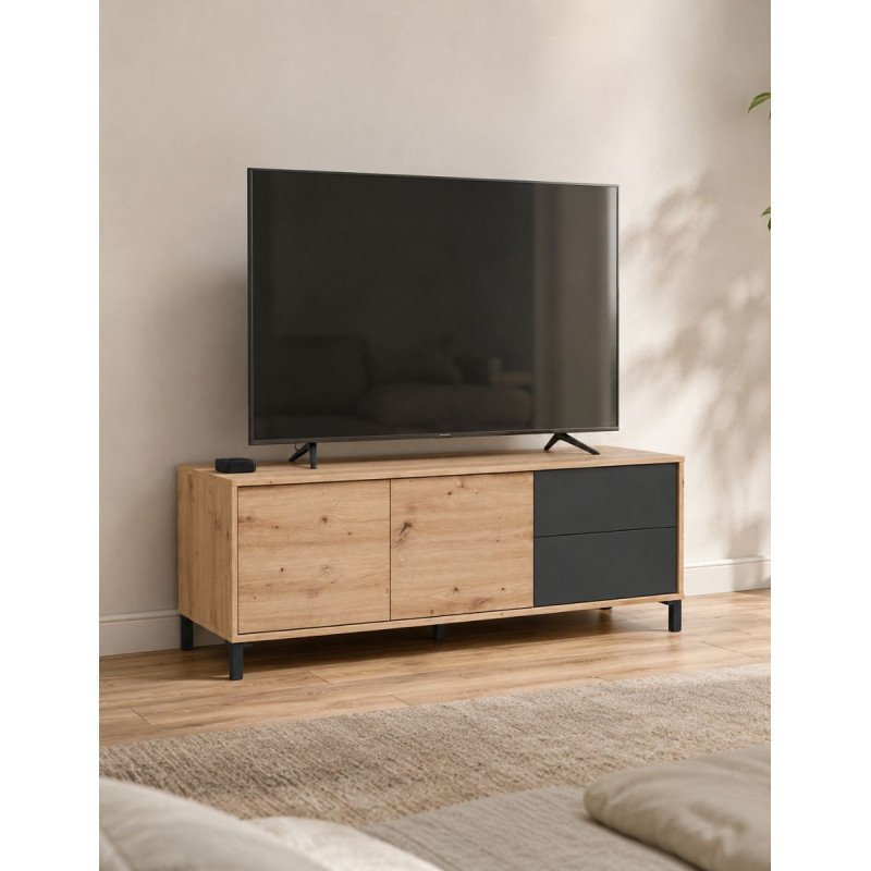 Aparador Televisión 130x47x41 cm. Rosven Plus - Montiel