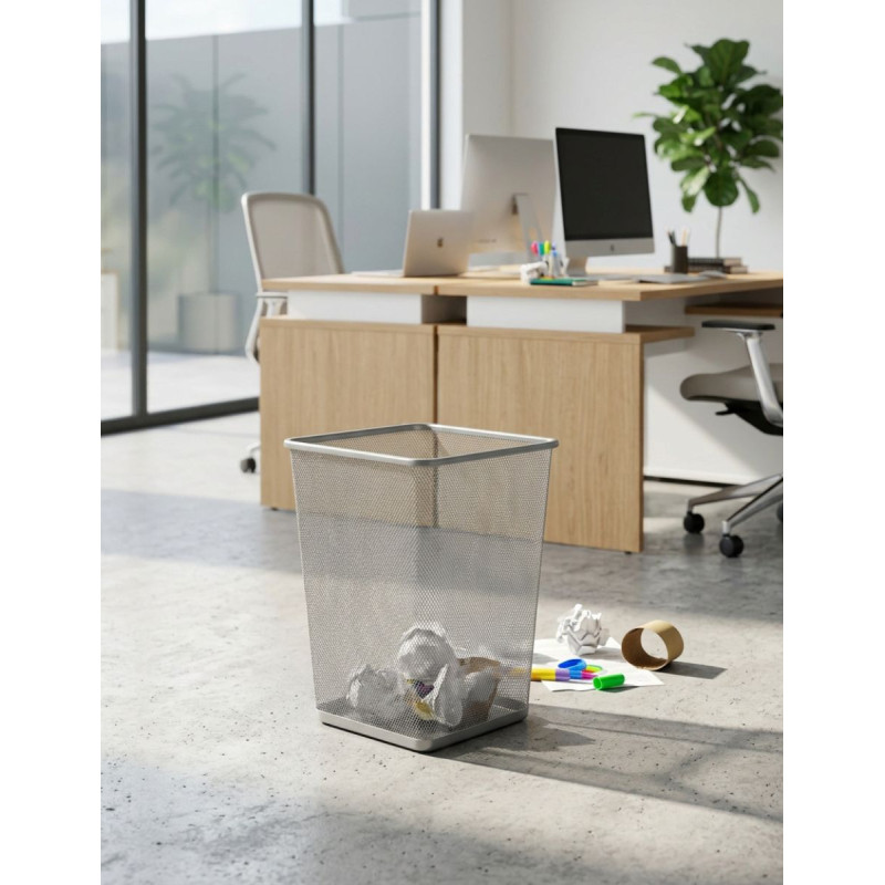 Basura Metálica Gris de Ikea - Montiel