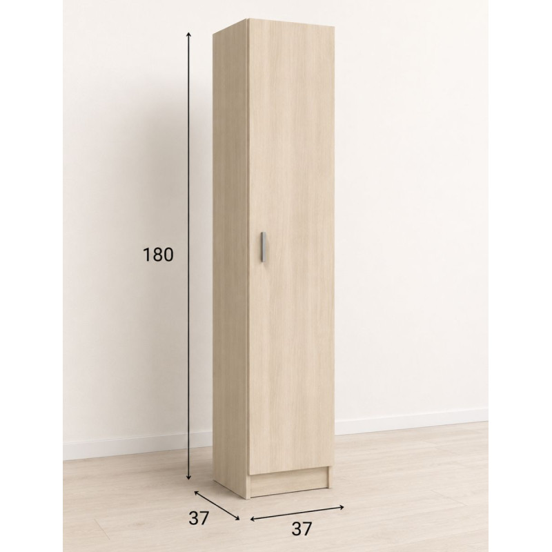 Armario Alto 180x37 cm. Smart Living - Montiel