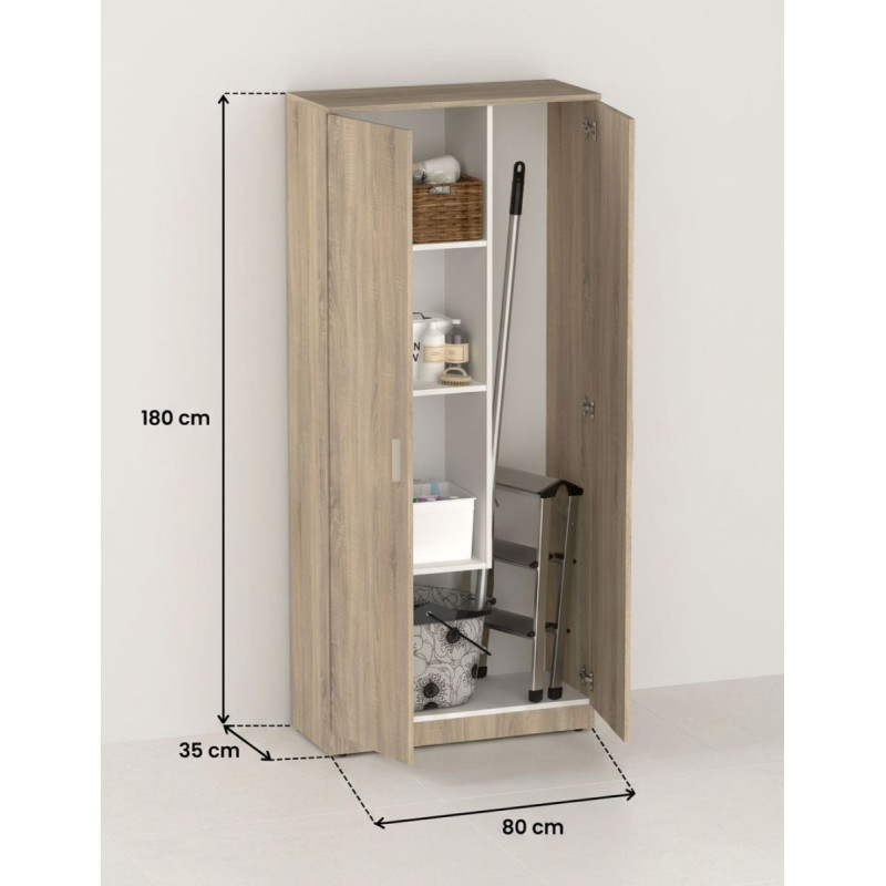 Armario Alto 180x73 cm. Smart Living - Montiel