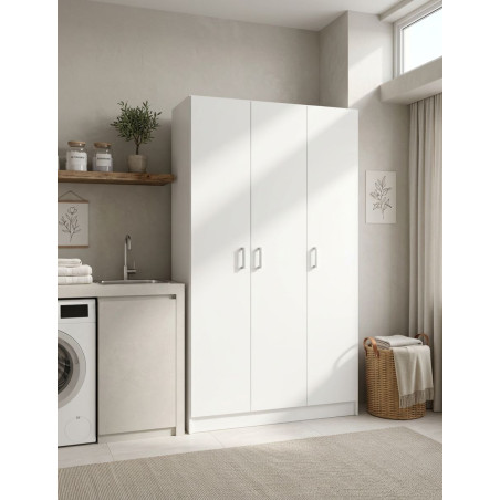 Armario Blanco 180x109x37 cm. Smart Living - Montiel