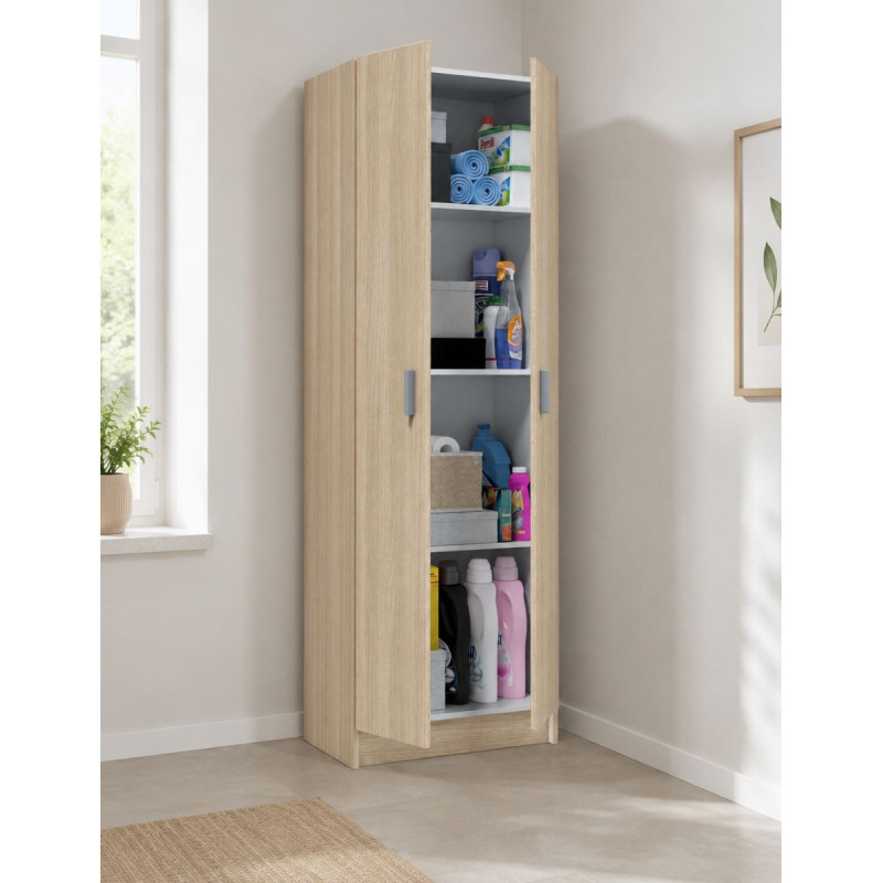 Armario 2 Puertas 180x59x37 cm. Smart Living - Montiel