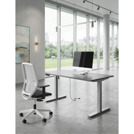 Mesa Oficina Recta Elevable Vela de Kesta - Montiel