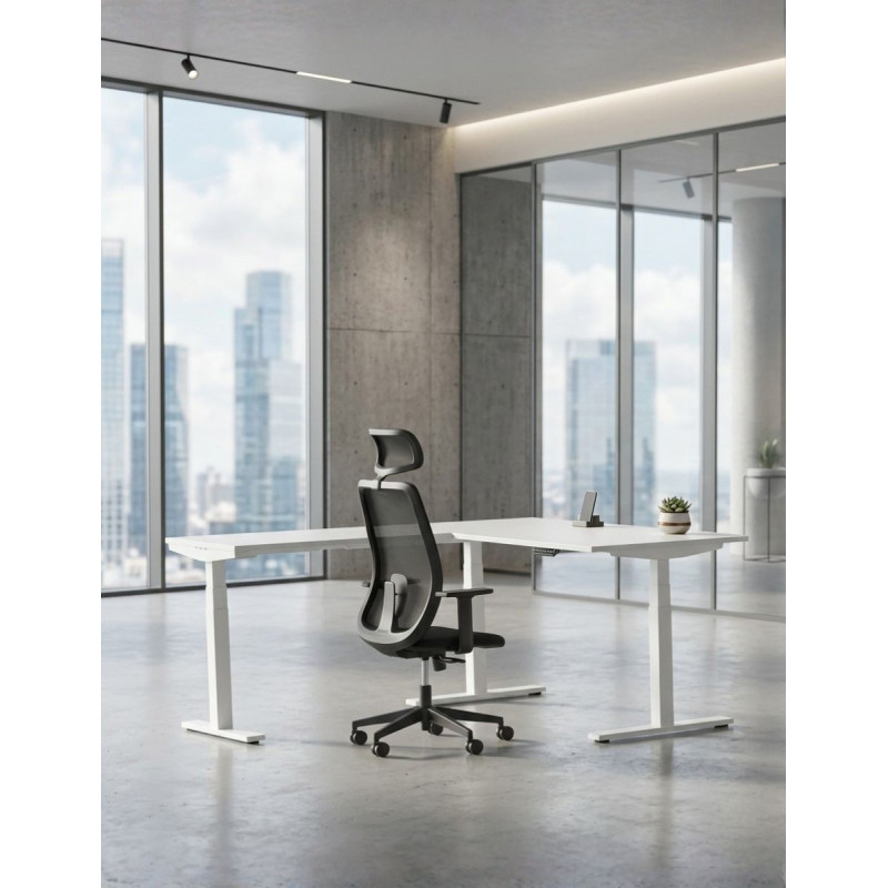 Mesa Elevable Oficina con Ala Vela de Kesta - Montiel