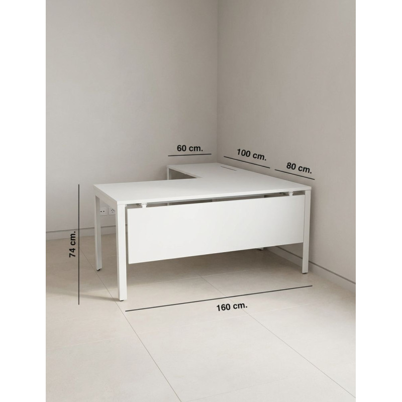 Mesa Oficina con Ala de Herman Miller - Montiel