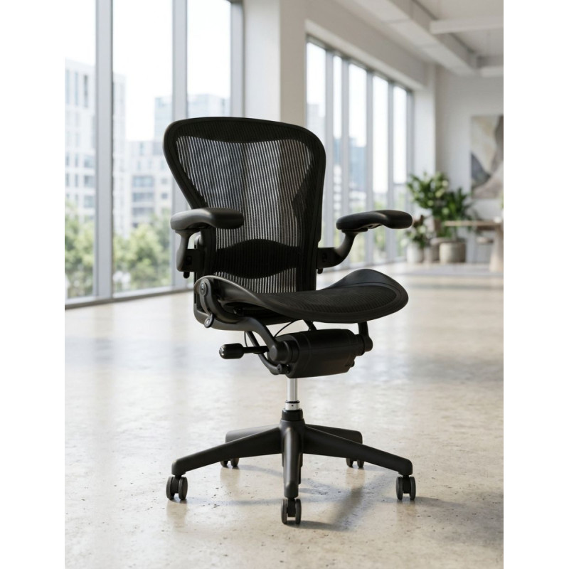 Silla de Oficina Aeron de Herman Miller - Muebles Montiel