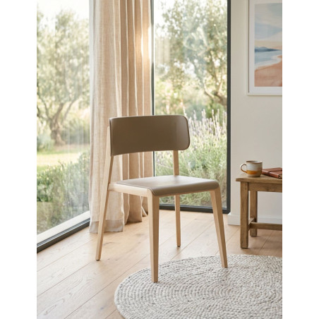 Silla Confidente de Madera Manes de Dileoffice - Montiel