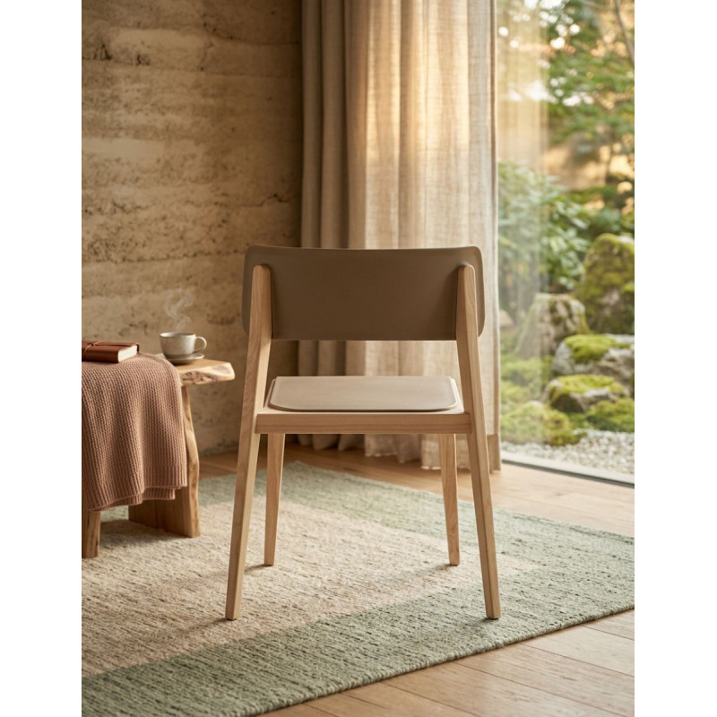 Silla Confidente de Madera Manes de Dileoffice - Montiel