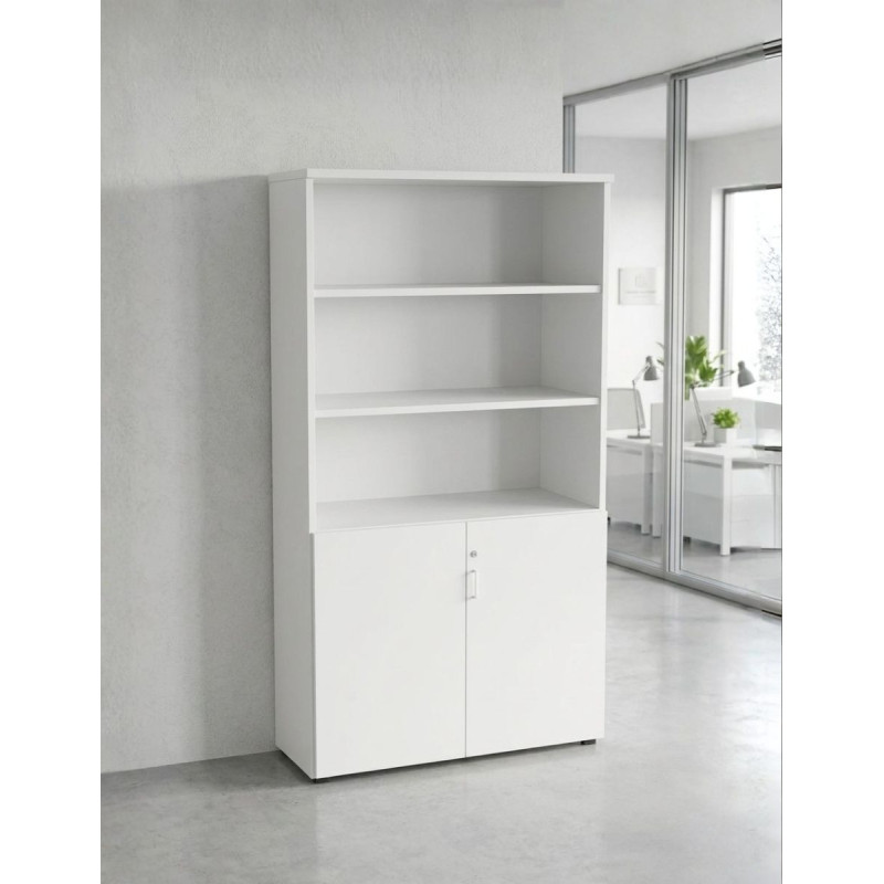 Armario Blanco Oficina 185x100 cm. AR153 de Actiu - Montiel