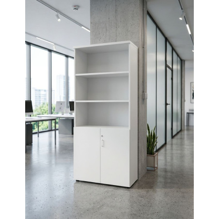 Armario Blanco Oficina 185x100 cm. AR153 de Actiu - Montiel