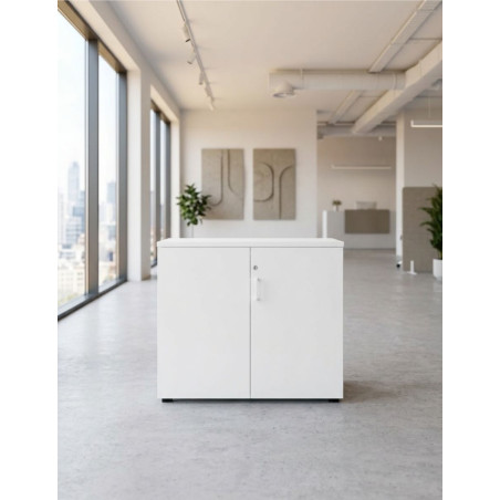 Armario Blanco Oficina 78x80 cm. AR823 de Actiu - Montiel