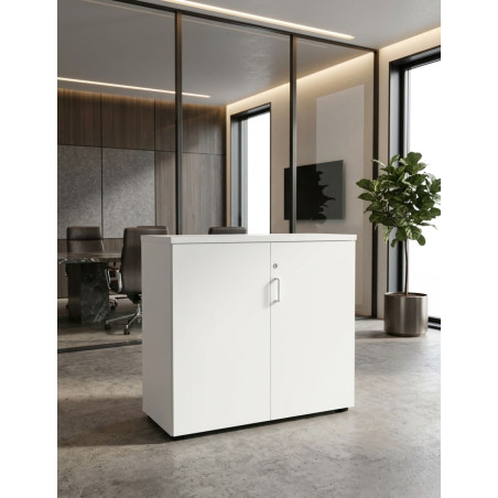 Armario Blanco Oficina 78x80 cm. AR823 de Actiu - Montiel