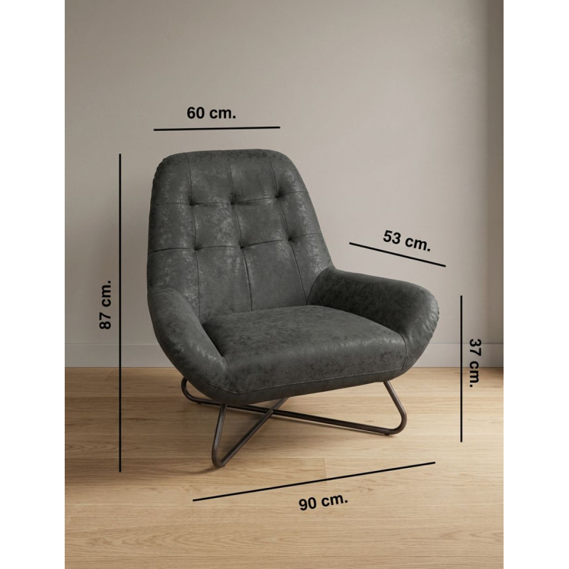 Sillón Vintage Recepción MM1887 - Montiel