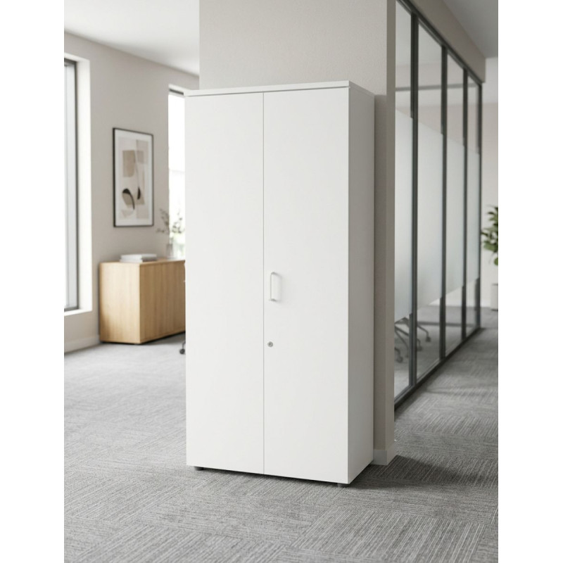Armario Oficina Alto Blanco AR854 de Actiu - Montiel