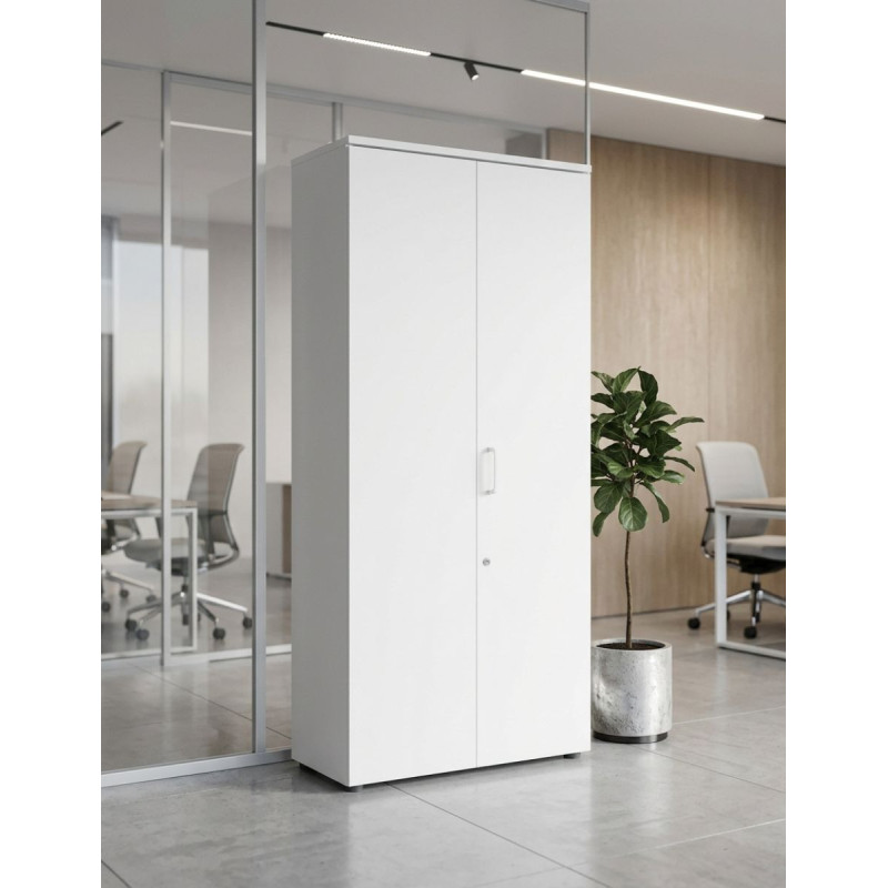 Armario Oficina Alto Blanco AR854 de Actiu - Montiel