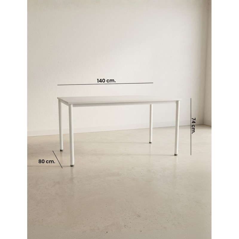 Mesa Oficina 140x80 cm. Dynamic KN13 de Actiu - Montiel