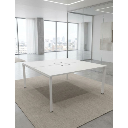 Multipuesto Blanco 160x160 cm. Vital ST de Actiu - Montiel