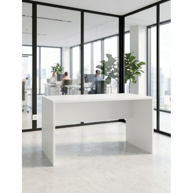 Mesa Oficina 140x80 cm. Blanca Ofimat de Actiu - Montiel