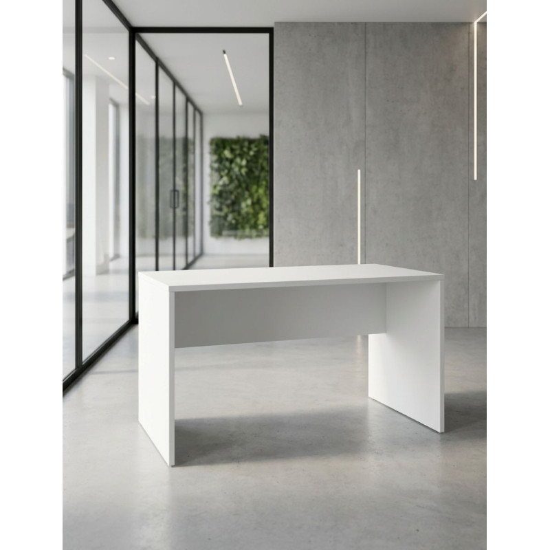 Mesa Oficina 140x80 cm. Blanca Ofimat de Actiu - Montiel