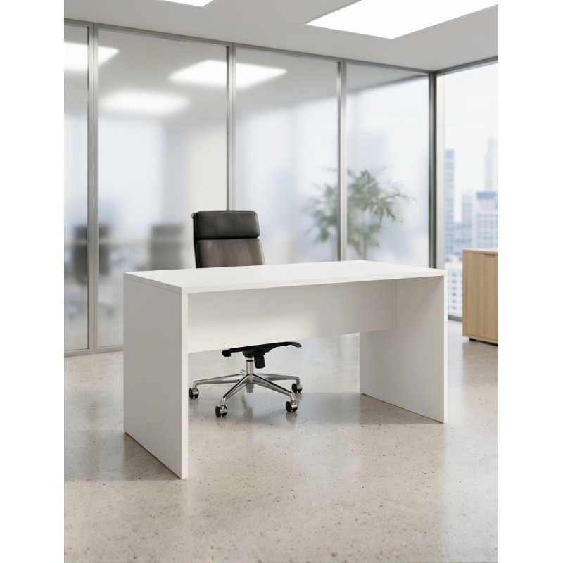 Mesa Oficina 140x80 cm. Blanca Ofimat de Actiu - Montiel