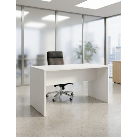 Mesa Oficina 140x80 cm. Blanca Ofimat de Actiu - Montiel