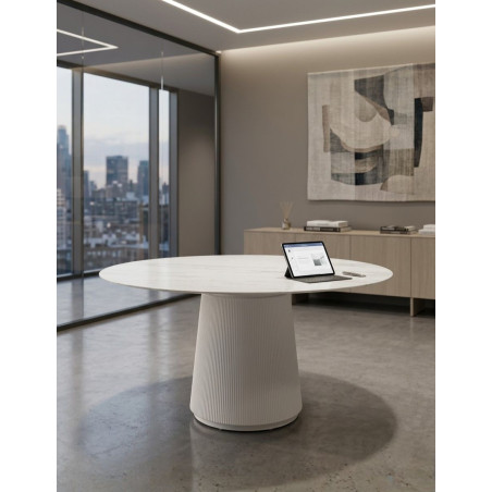 Mesa Oficina Redonda Ø140 cm. Dorik de Actiu - Montiel