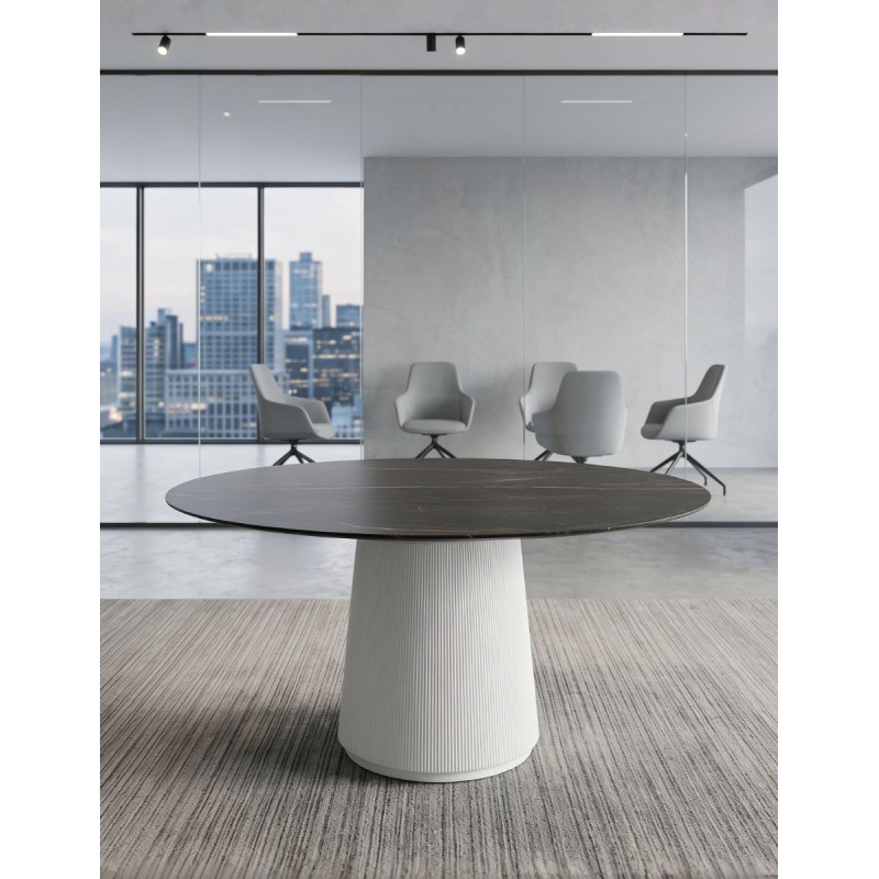 Mesa Oficina Redonda Ø140 cm. Dorik de Actiu - Montiel