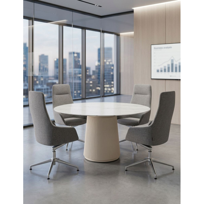 Mesa Oficina Redonda Ø140 cm. Dorik de Actiu - Montiel