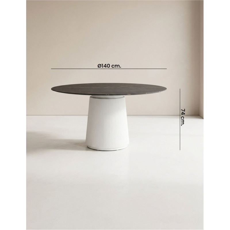 Mesa Oficina Redonda Ø140 cm. Dorik de Actiu - Montiel