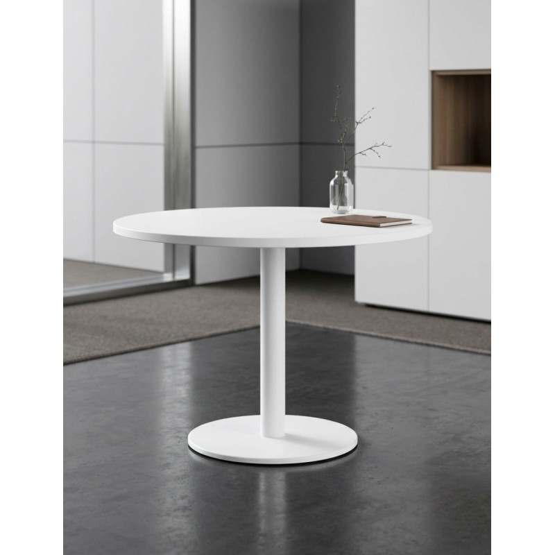 Mesa Oficina de Reuniones Ø80 cm. de Steelcase - Montiel