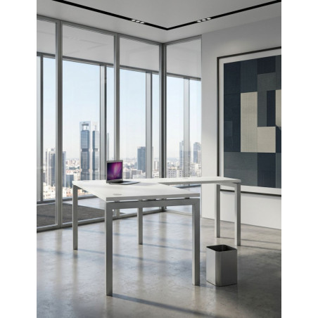 Mesa con Ala Oficina Euro 6000 de Euromof - Montiel