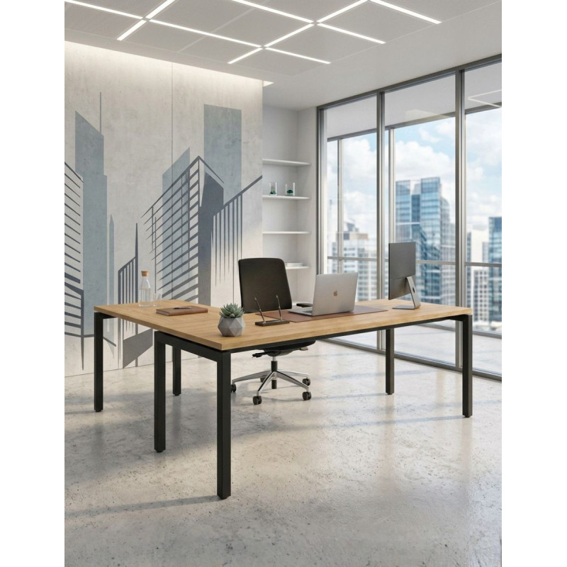 Mesa con Ala Oficina Euro 6000 de Euromof - Montiel