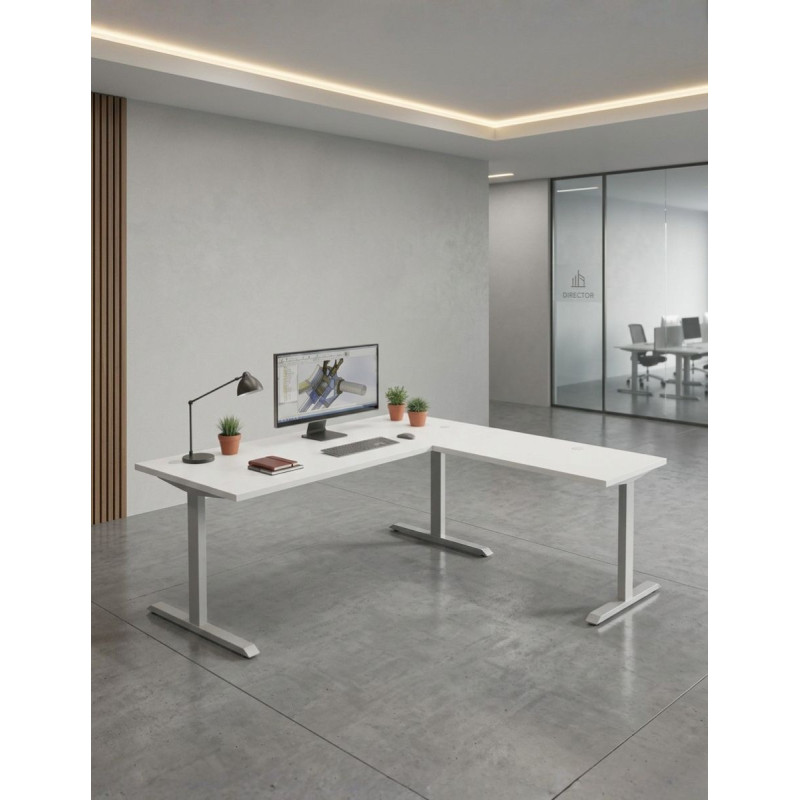 Mesa Madera Oficina con Ala Euro 4000 de Euromof - Montiel