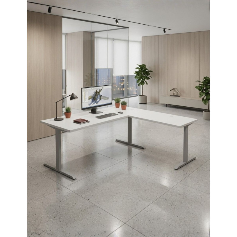 Mesa Madera Oficina con Ala Euro 4000 de Euromof - Montiel