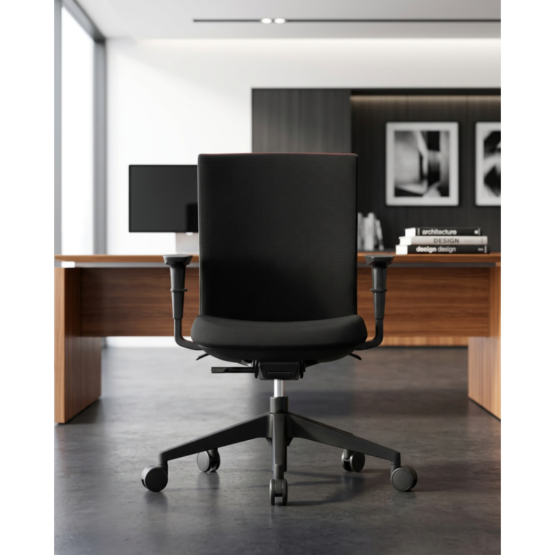 Silla de Oficina Negra 2D Stay de Actiu