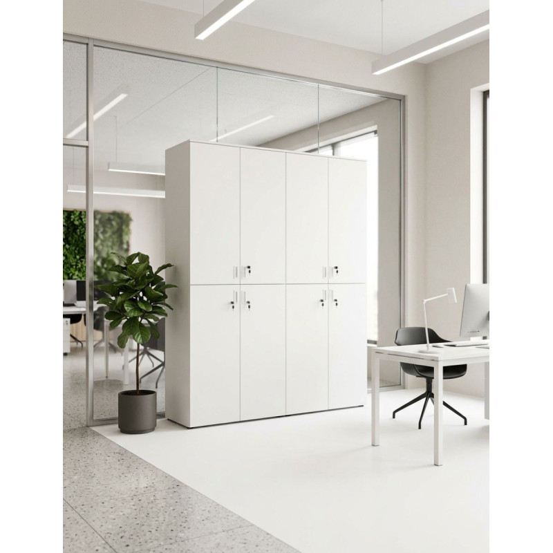 Pack 2 Armarios Oficina 230x120 cm. de Steelcase - Montiel