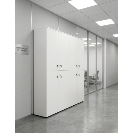 Pack 2 Armarios Oficina 230x120 cm. de Steelcase - Montiel