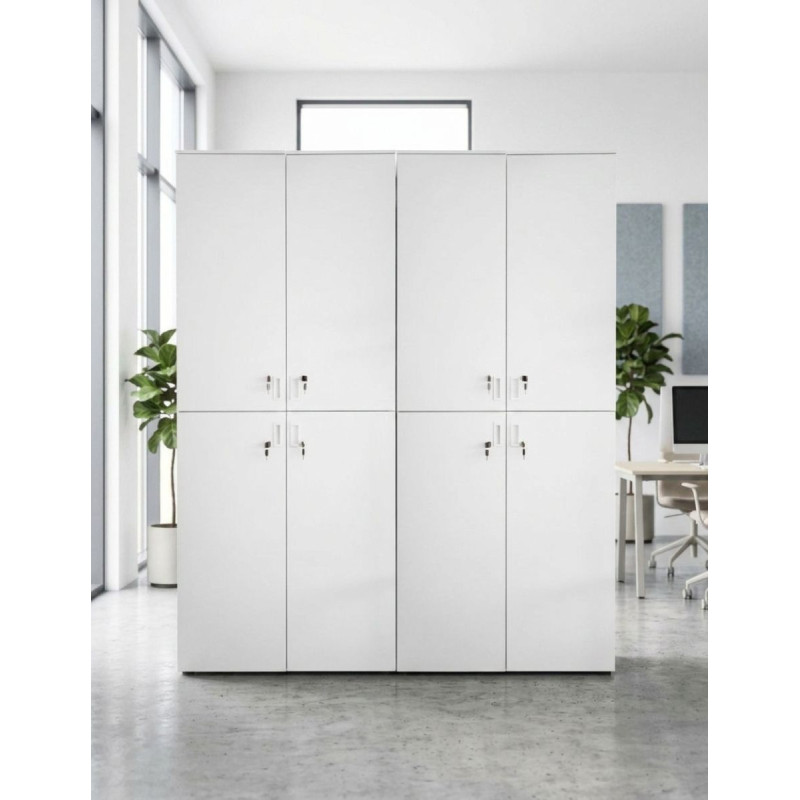 Pack 2 Armarios Oficina 230x120 cm. de Steelcase - Montiel