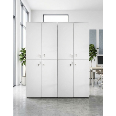 Pack 2 Armarios Oficina 230x120 cm. de Steelcase - Montiel