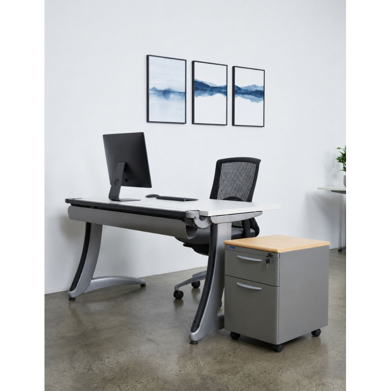 Pack Mesa Tnt + Cajonera Móvil Steelcase - Montiel