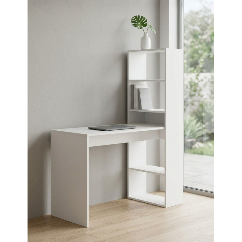 Mesa Escritorio + Estantería Gio Plus - Montiel