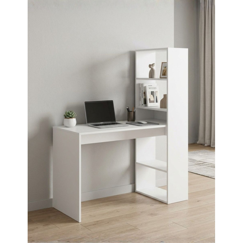 Mesa Escritorio + Estantería Gio Plus - Montiel
